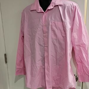 Alexander Julian Men's Light Pink Casual Button-Down Shirt